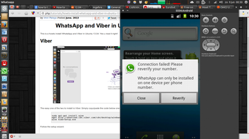 WhatsApp and Viber in Ubuntu 13.04